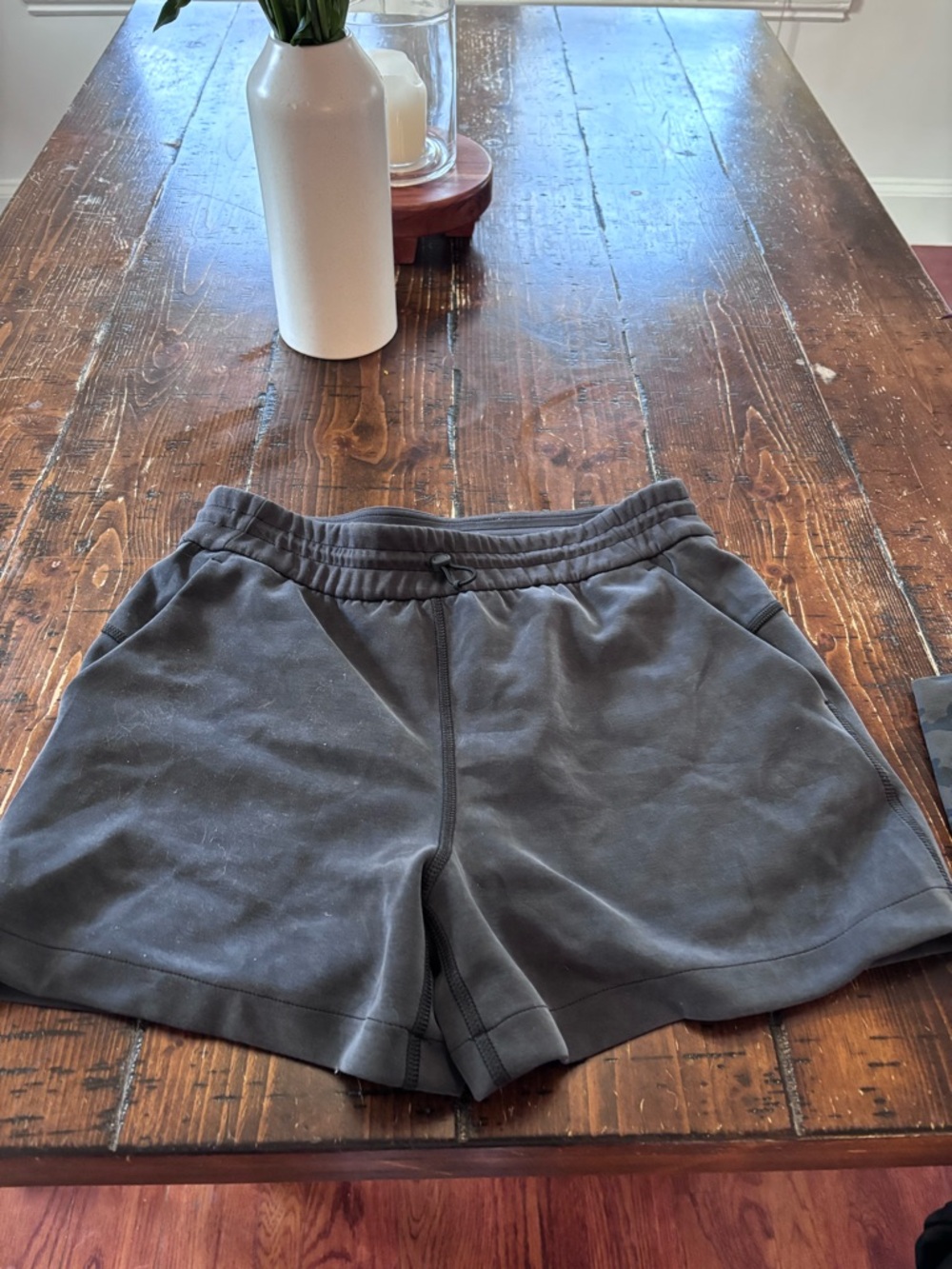 lululemon athletica Women's Charcoal Gray Athletic Shorts
